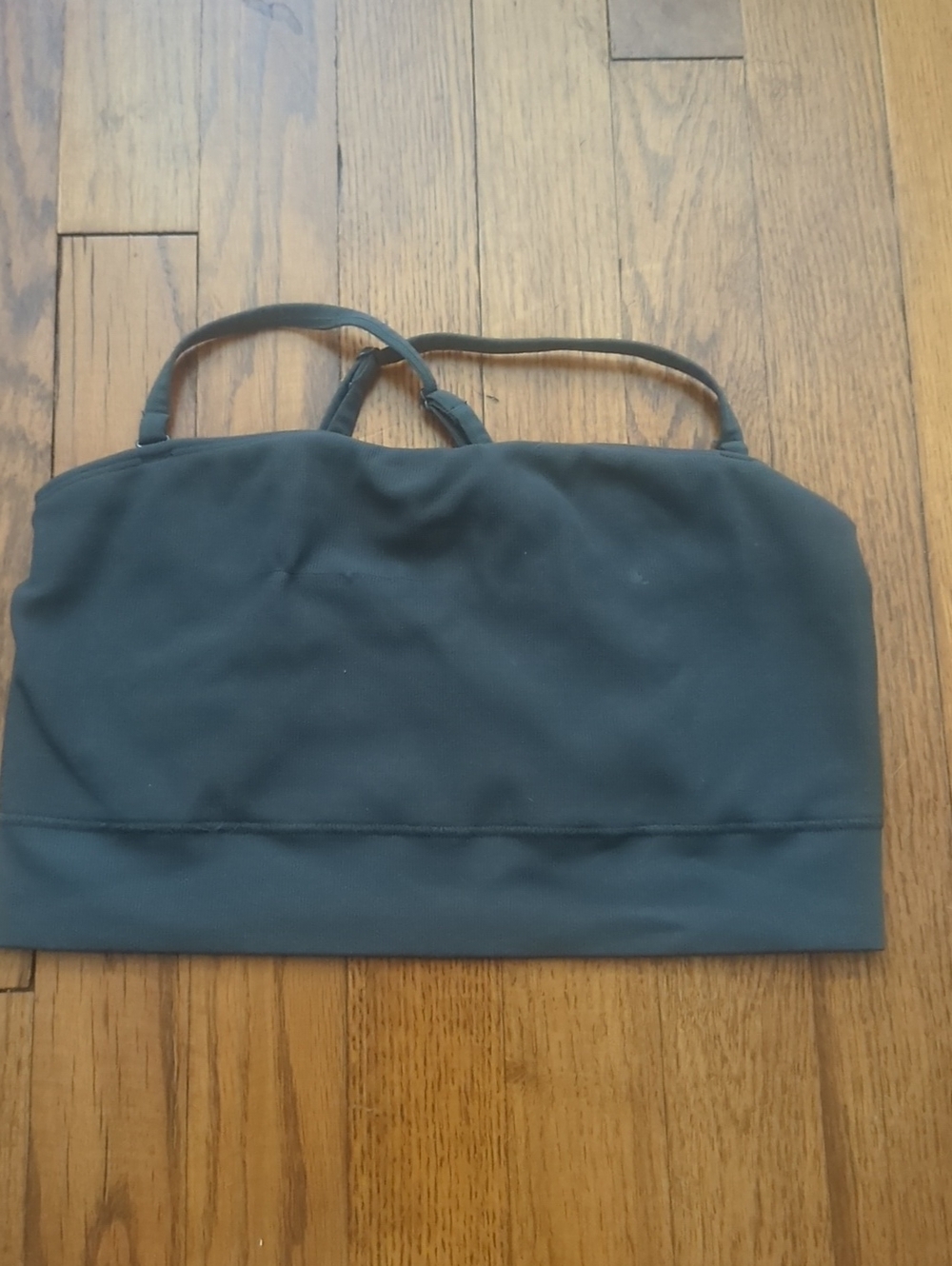 forest green alo yoga bra